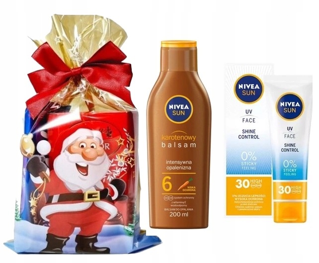 Dárková sada kosmetiky Nivea Sun pro Opalování Na Výlet pro cestovatele