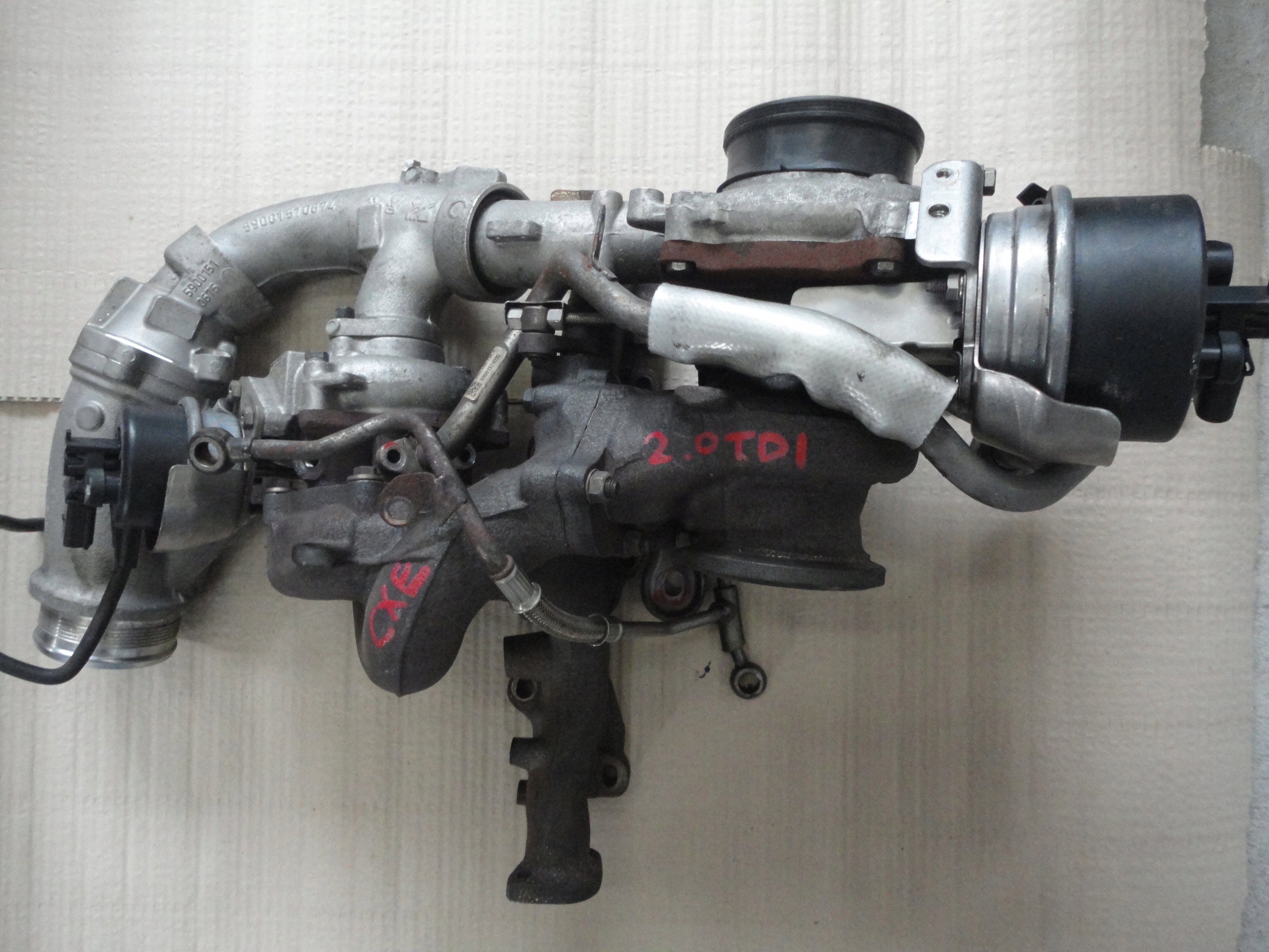 03N145703M 03N145704C - Турбокомпрессор 03N145703 VW T6 CRAFTER MAN 2.0 TDI