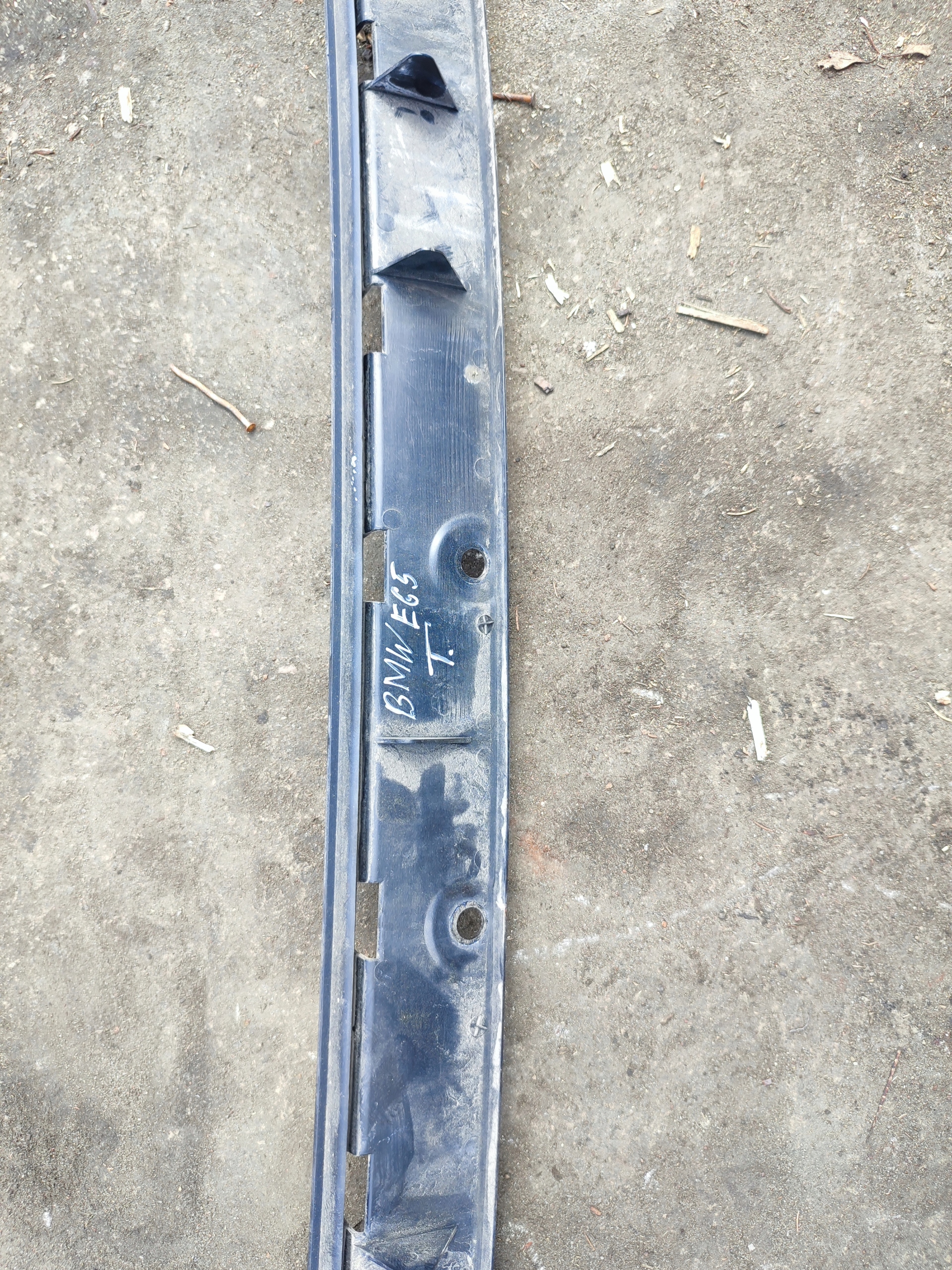 bumper bracket rear part BMW E65 7155447