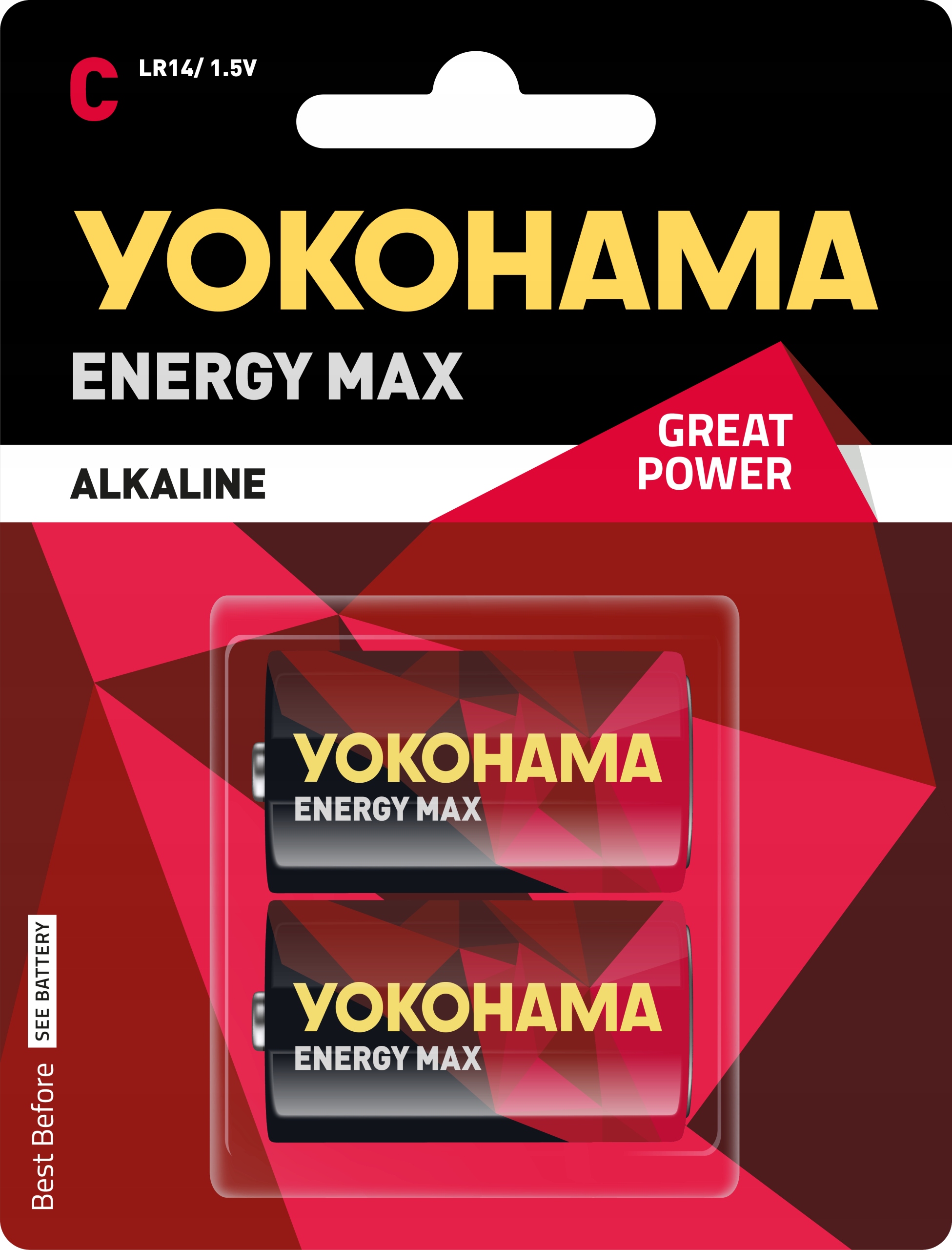 

Baterie Alkaliczne Yokohama Energy Max R14 C 2szt.