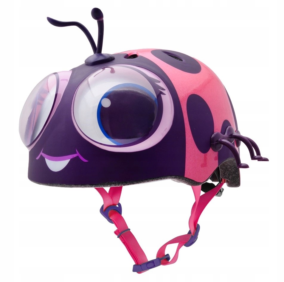Dětská cyklistická přilba pro juniory Raskullz Googly Lady Bug, velikost Xs, 3+