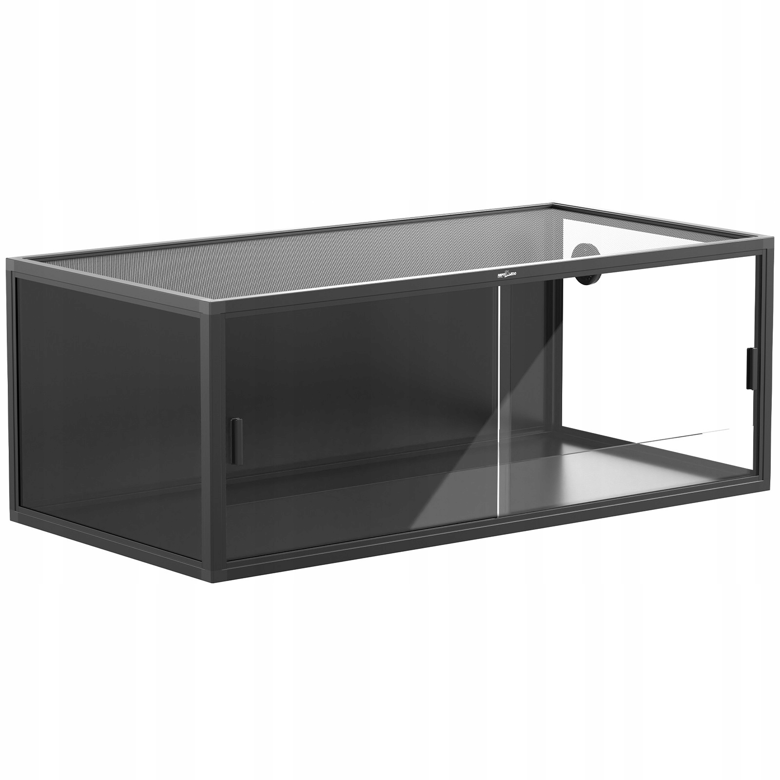 Terárium Plaz Sklo Pvc Ventilace Stabilní Konstrukce 120X60X45CM