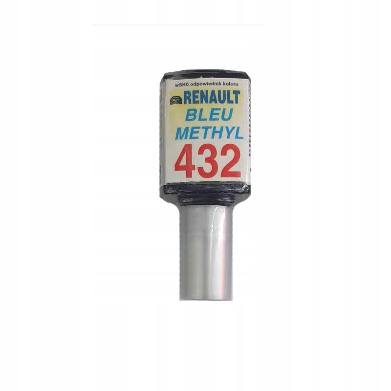 Zaprawka lakier do rys 10ml Renault Dacia 432 Niebieski Methyl