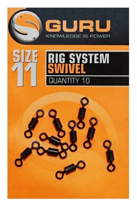 Krętliki Rig System Swivels rozmiar 11 Guru 10szt