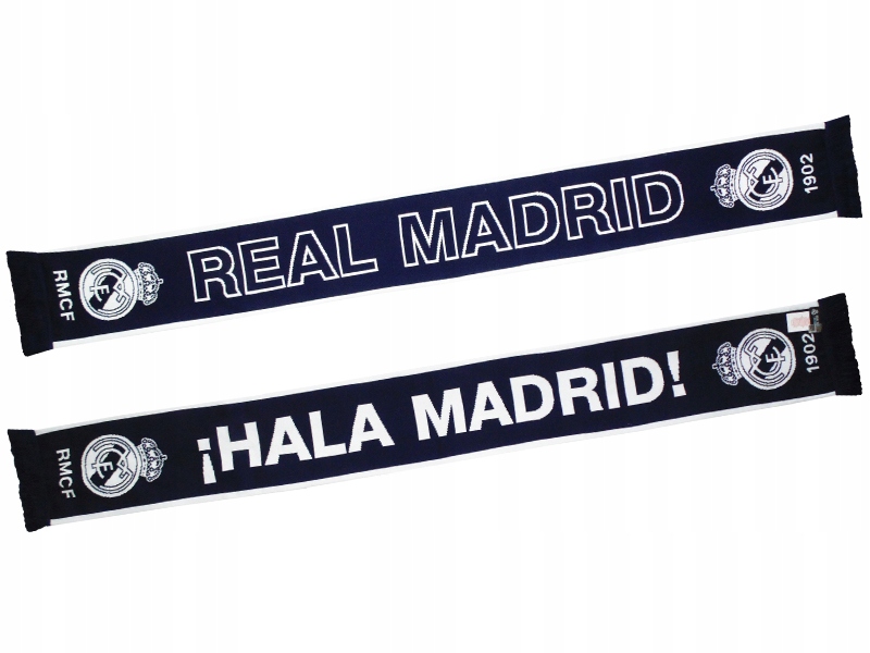 Dwustronny Szalik Real Madryt Hala Madrid