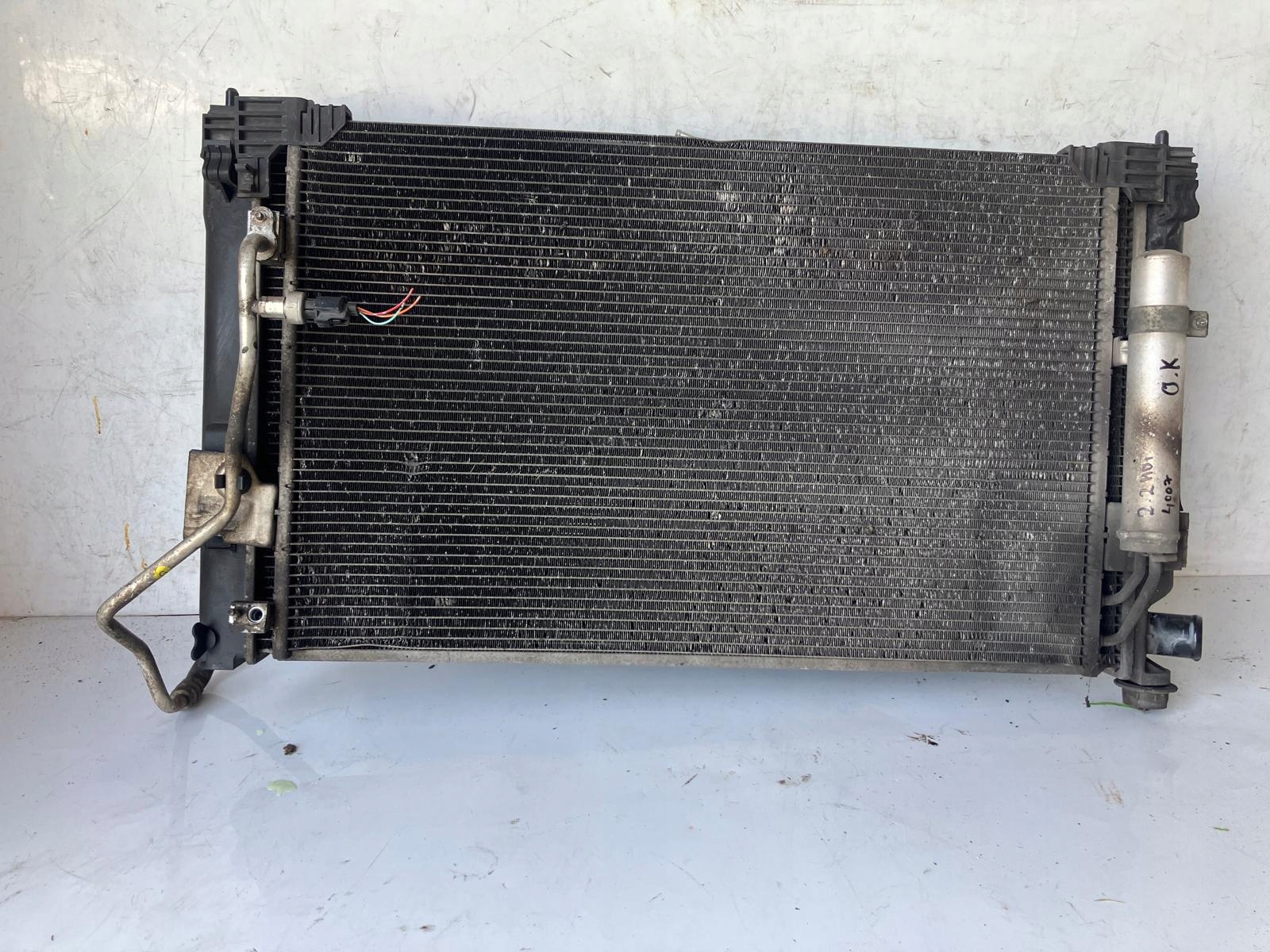 support panel for radiators radiator fan PEUGEOT 4007 2.2 HDI