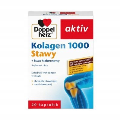 

Doppelherz Activ Kolagen 1000 Stawy 20 kapsułek