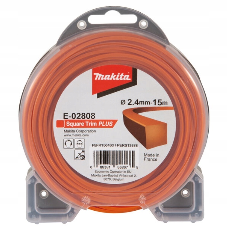 

Żyłka Tnąca 2,4mm Kwadrat 15m Makita E-02808