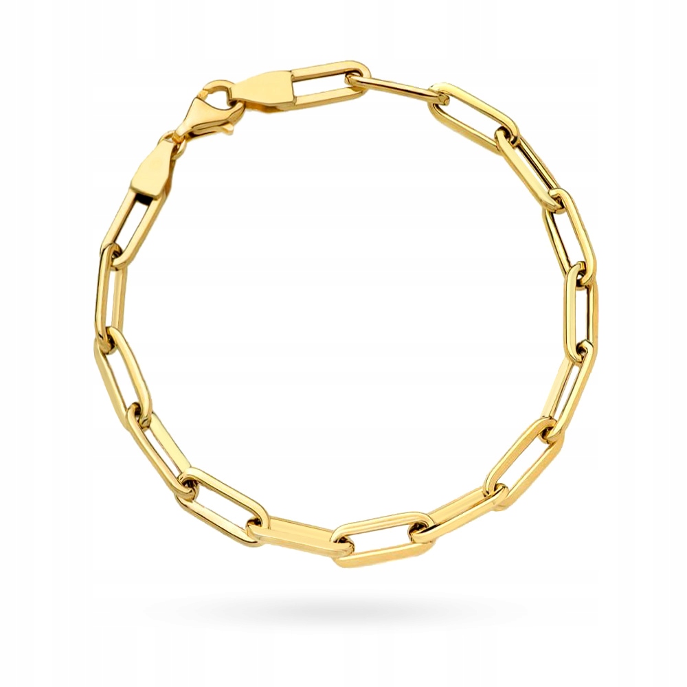 Zlatý Dámský Náramek pr. 585 Podélné články