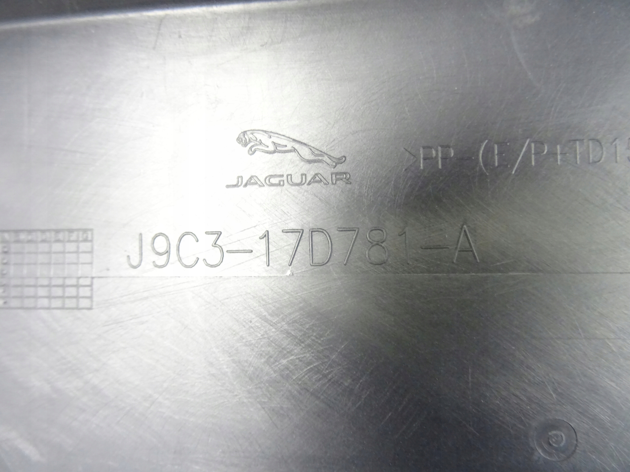 Jaguar E-Pace E Pace bumper rear part rear