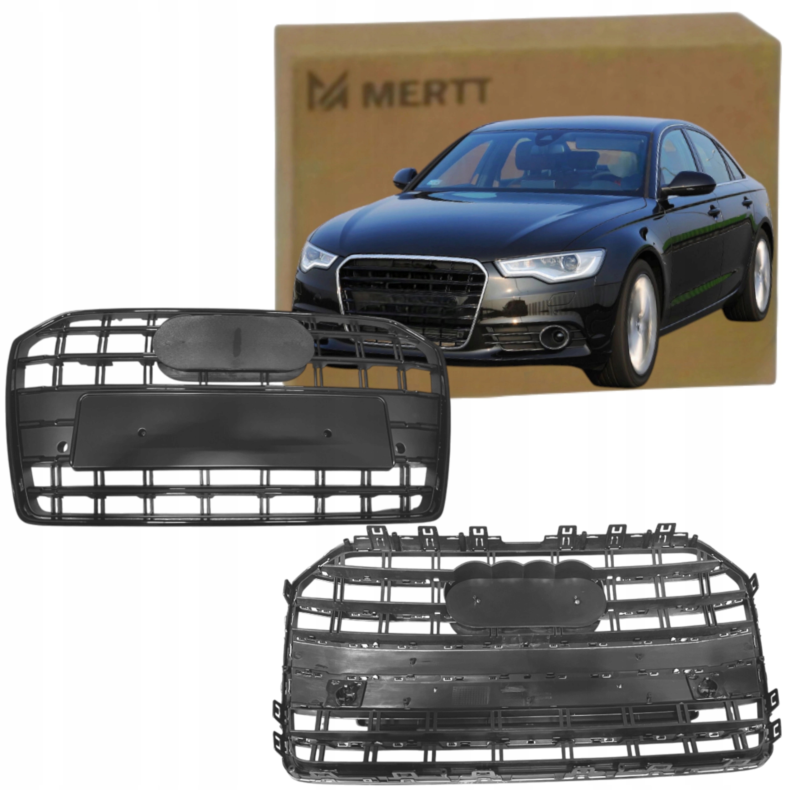 Audi A6 C7 2014-2018 S-line Competition Lift Atrapa Chladiče Grill Compet