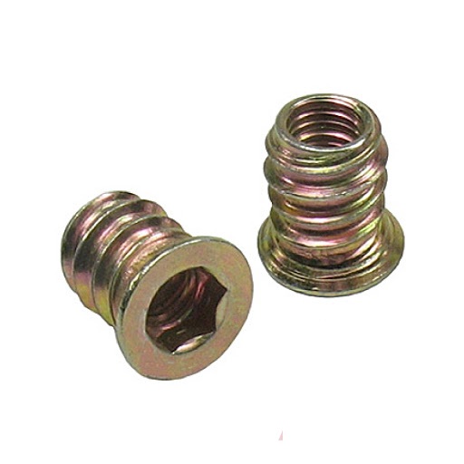 

Mufa Wkręcana Dwugwintowa Do Drewna M8x15 100szt