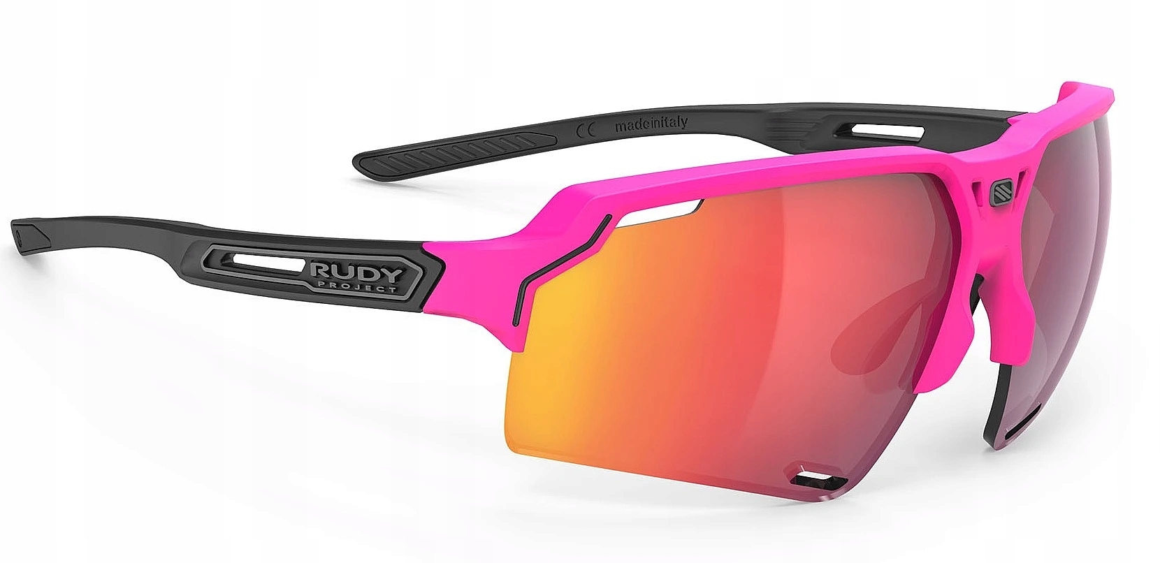 okulary Rudy Project Deltabeat Pink Fluo/Black