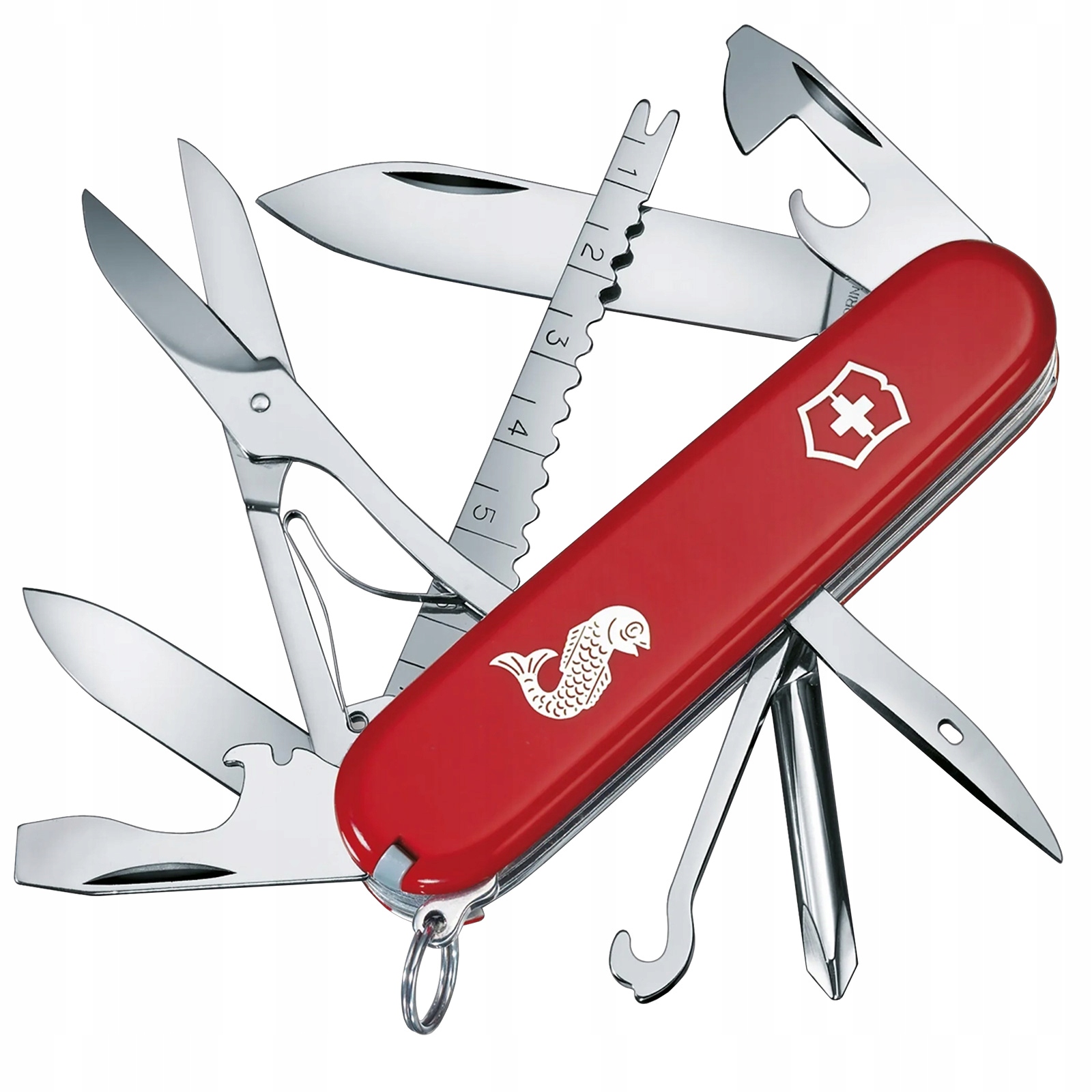 Scyzoryk Victorinox 0.2303 Fisherman 17 funkcji Nóż Wędkarski Szwajcarski