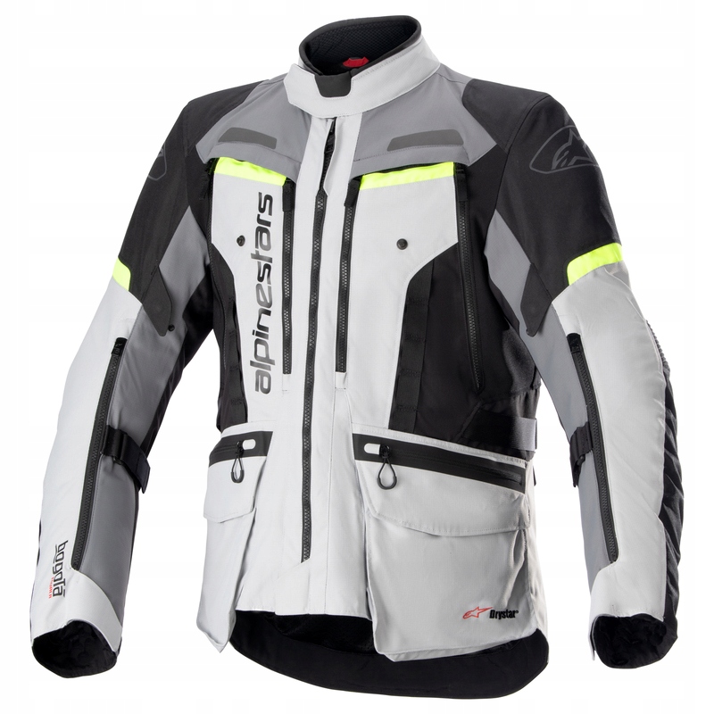 ALPINESTARS KURTKA MOTOCYKLOWA BOGOTA PRO DRYSTAR GREY/YELLOW FLUO S Rozmiar S