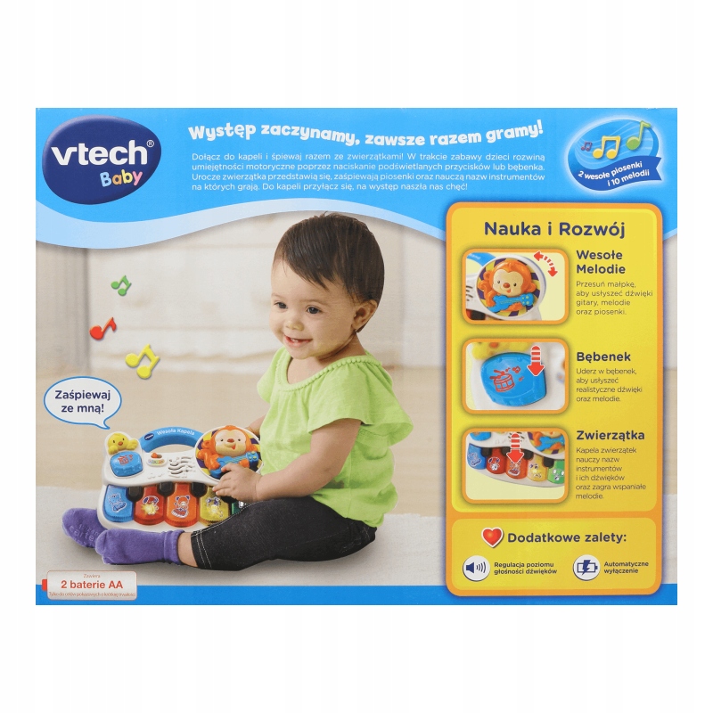 VTECH WESOŁA KAPELA Rodzaj pianinko