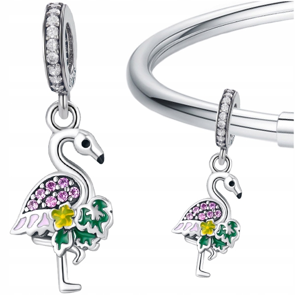 

Charms Flaming zawieszka koralik srebro pr 925
