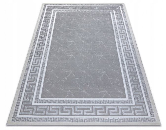 

Dywan Gloss 3D 240x330 szary marmur Glamour Grecki
