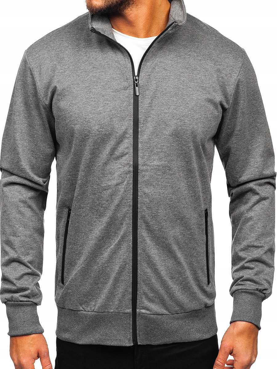 

Bluza Męska Rozpinana Grafitowa B069 DENLEY_2XL