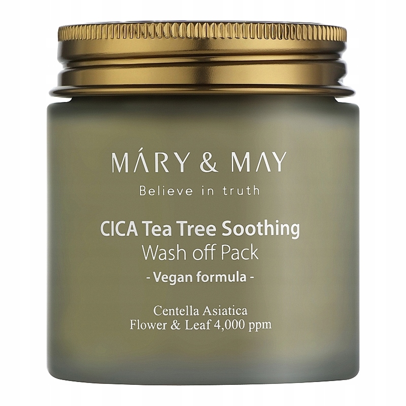 Mary&May Pleťová maska Cica Tea Tree Soothing Wash Off Pack 125 g