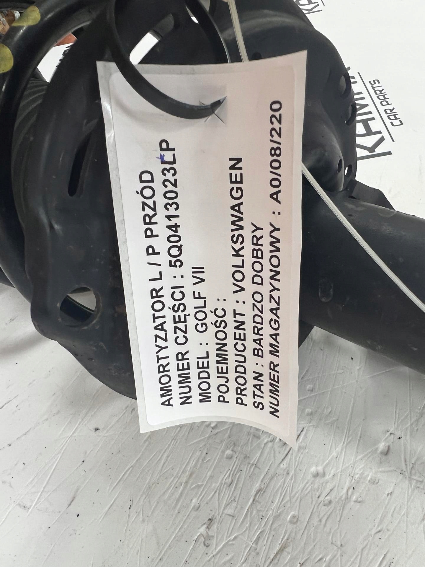 shock absorber left / right front VW GOLF VII