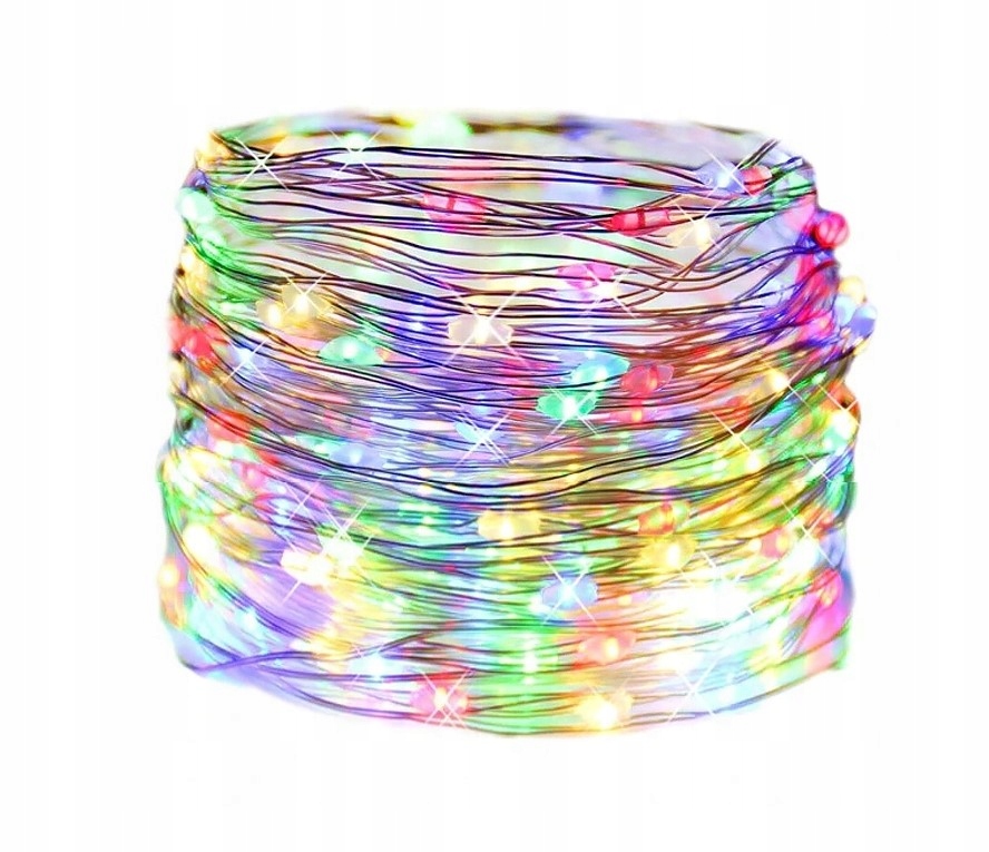 

Lampki Druciki 50 Led multi kolor 5m