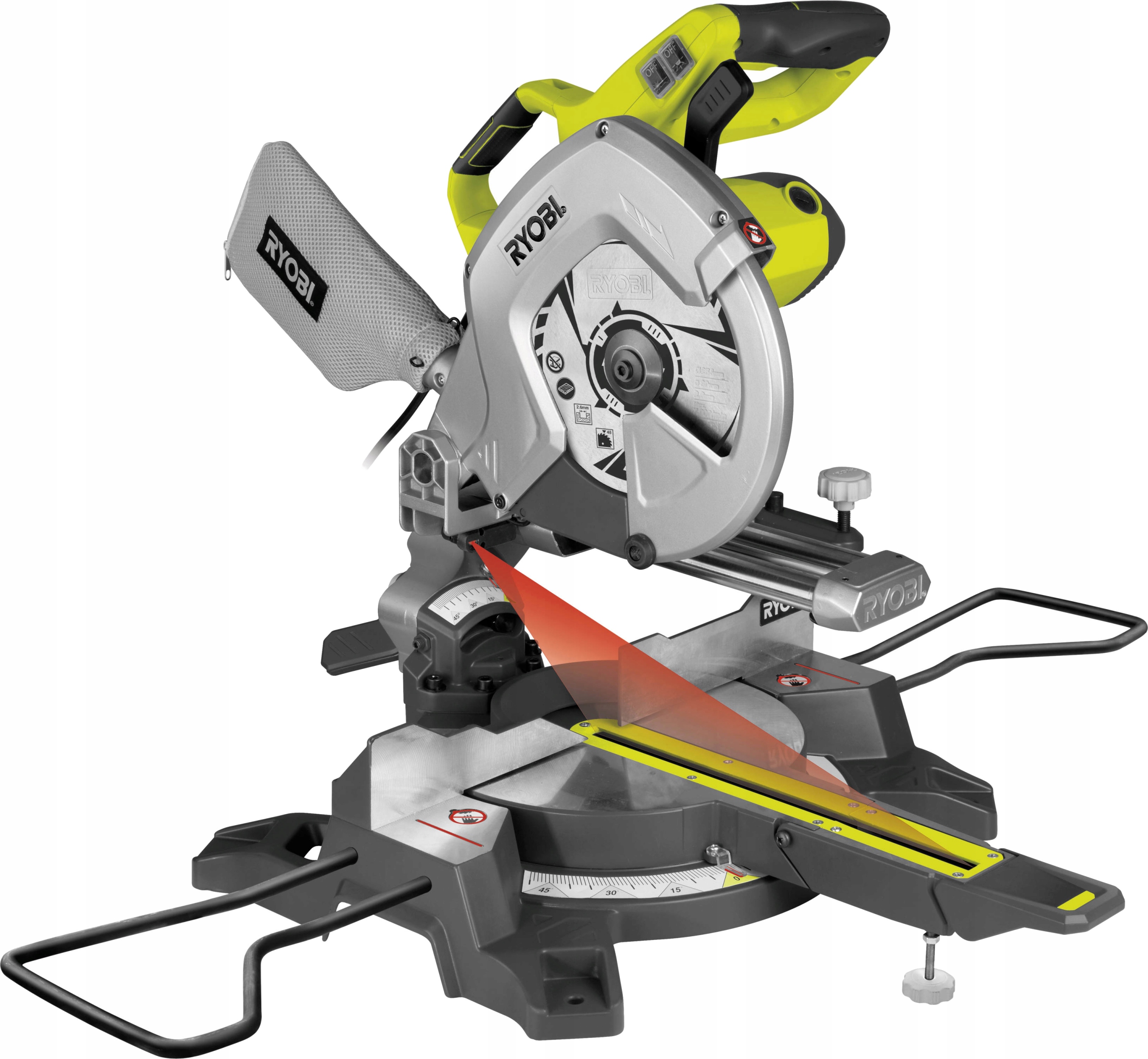 

Piła Ukośnica Ryobi EMS254L 2000W 254mm