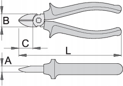 160MM 461/1BI UNIOR БОКОВЫЕ РЕЖУЩИЕ ПЛОСКОГУБЦЫ