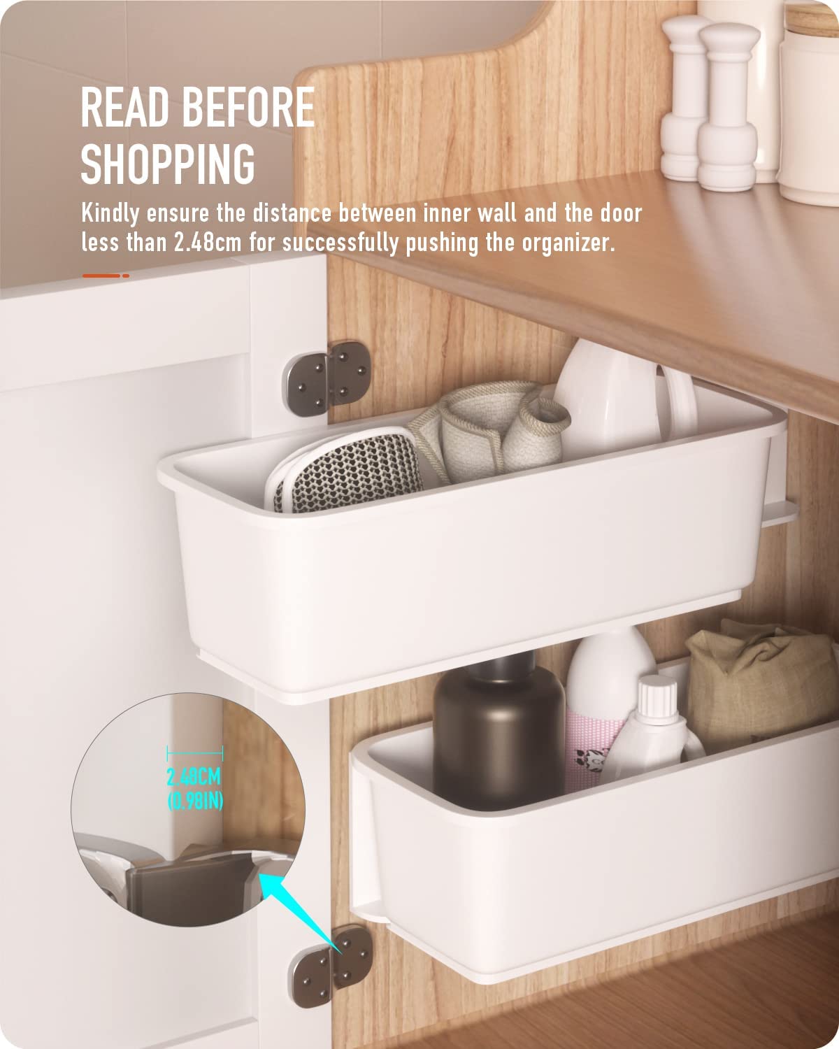 ORGANIZER DO SZAFKI POJEMNIK POD ZLEW BAFFECT Marka inna