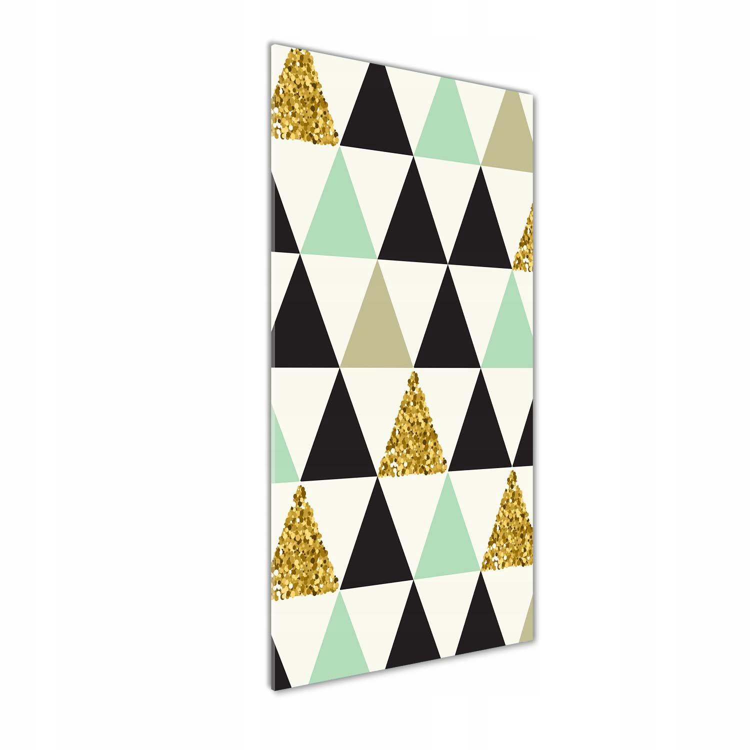 

Foto obraz akrylowy Kolorowe trójkąty 50x125 cm