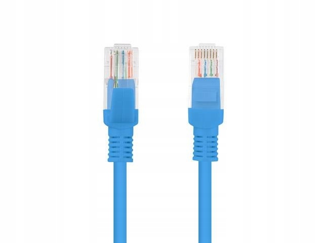 Lanberg Patchcord Lanberg Utp kat.5e 0,5m niebiesk