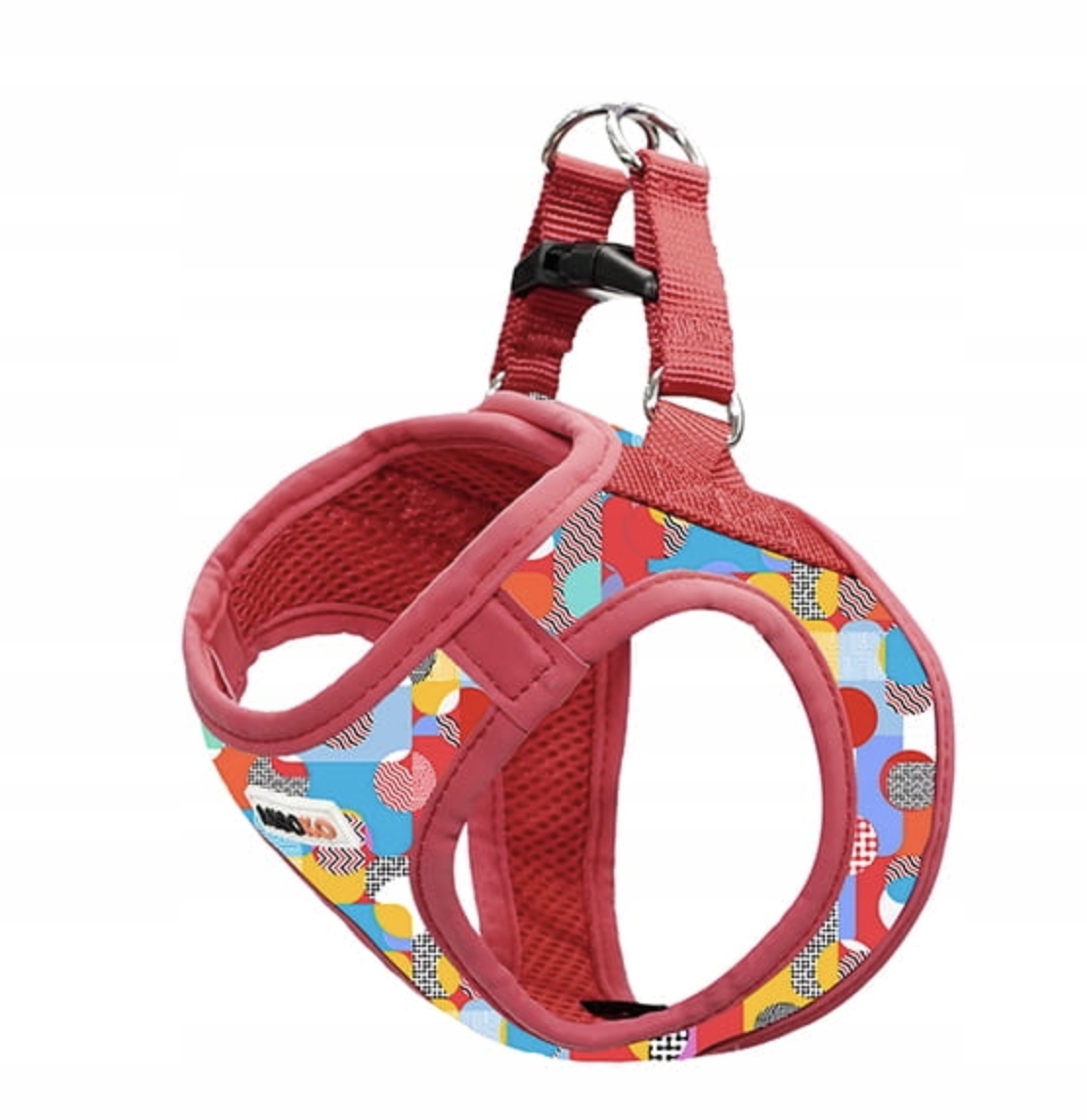 Levně Misoko Postroj pro psa, velikost L, červená barva