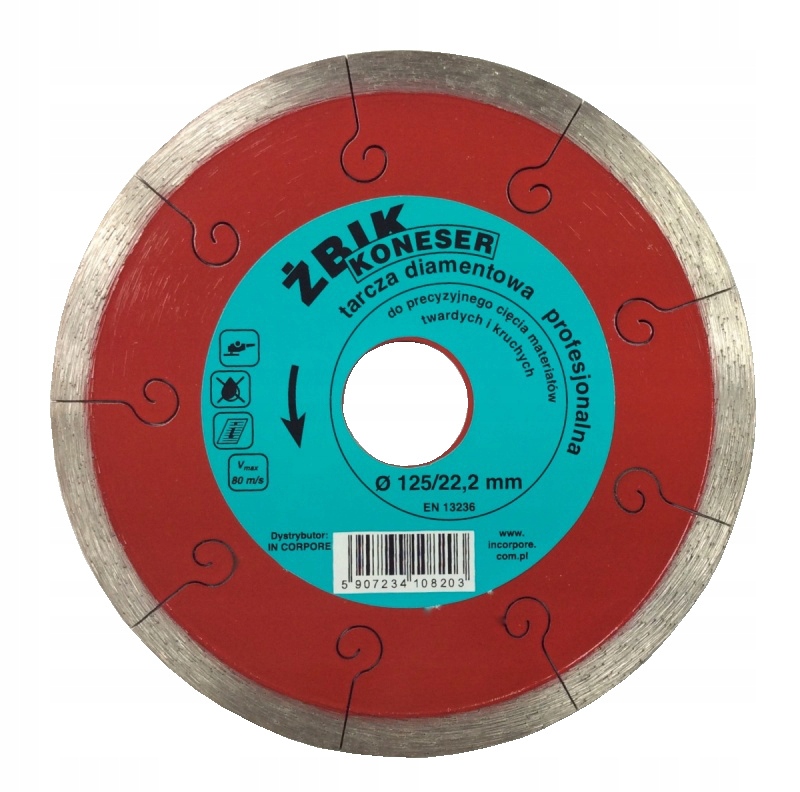 Diamantový Kotouč 180 Pro Tvrdý A Křehký Gres