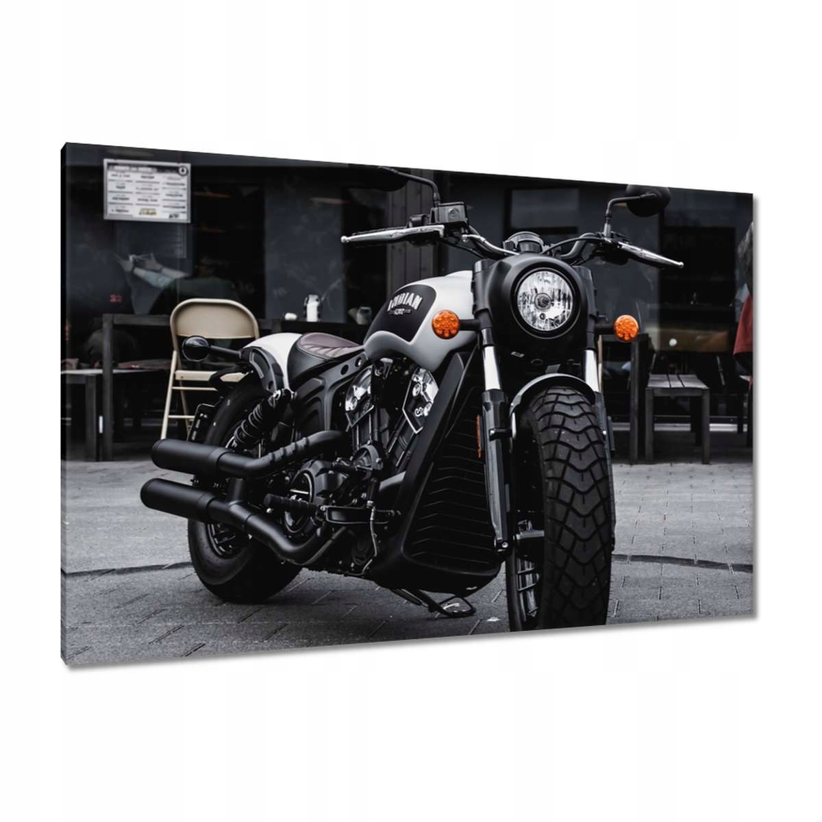 Obrazy 120x80 Motocykl Indián Klasika