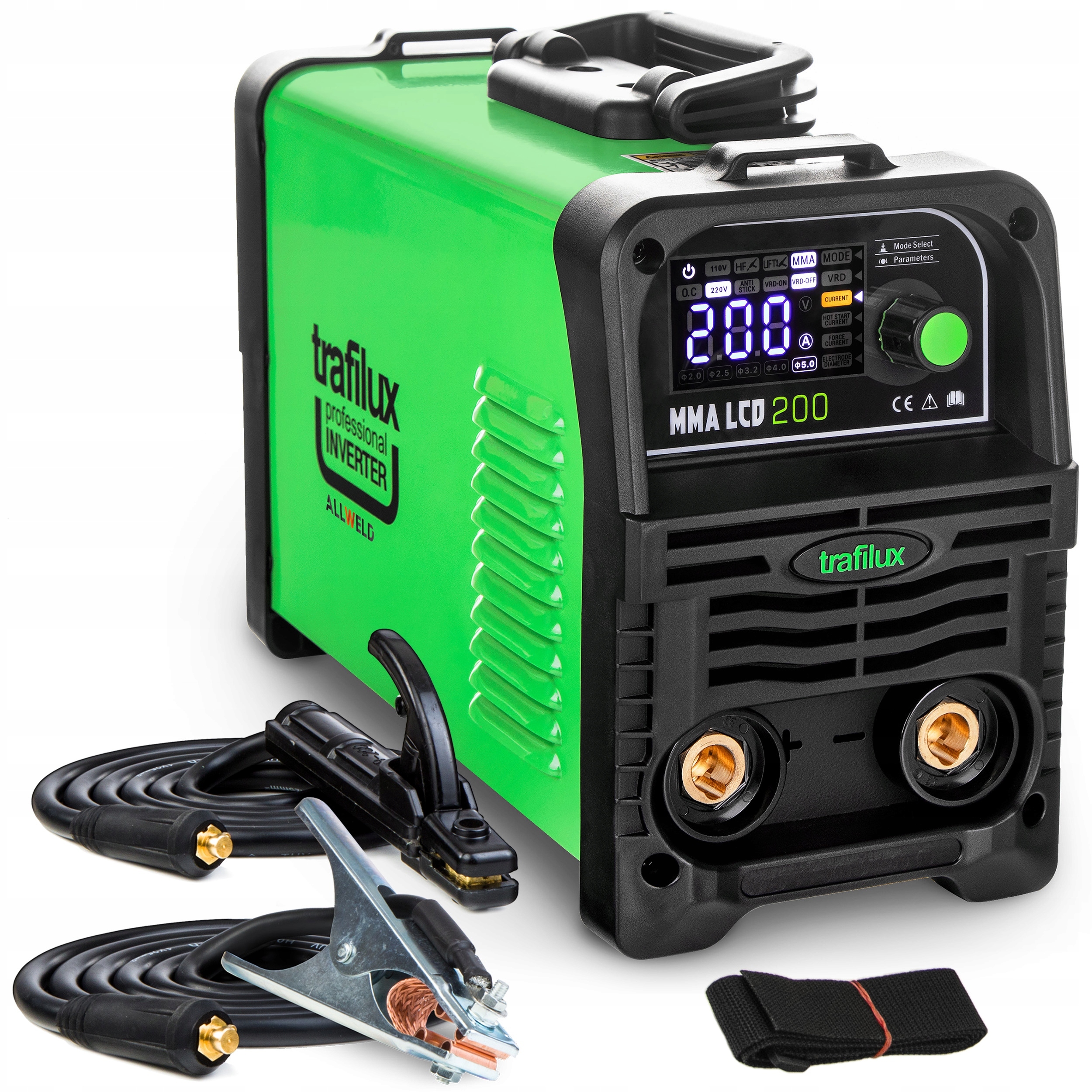Invertorová Svářečka Trafilux Mma LCD 200 Igbt 230V 200A Vrd