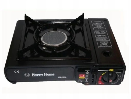 KUCHENKA TURYSTYCZNA GAZOWA CERAMICZNA + WALIZKA