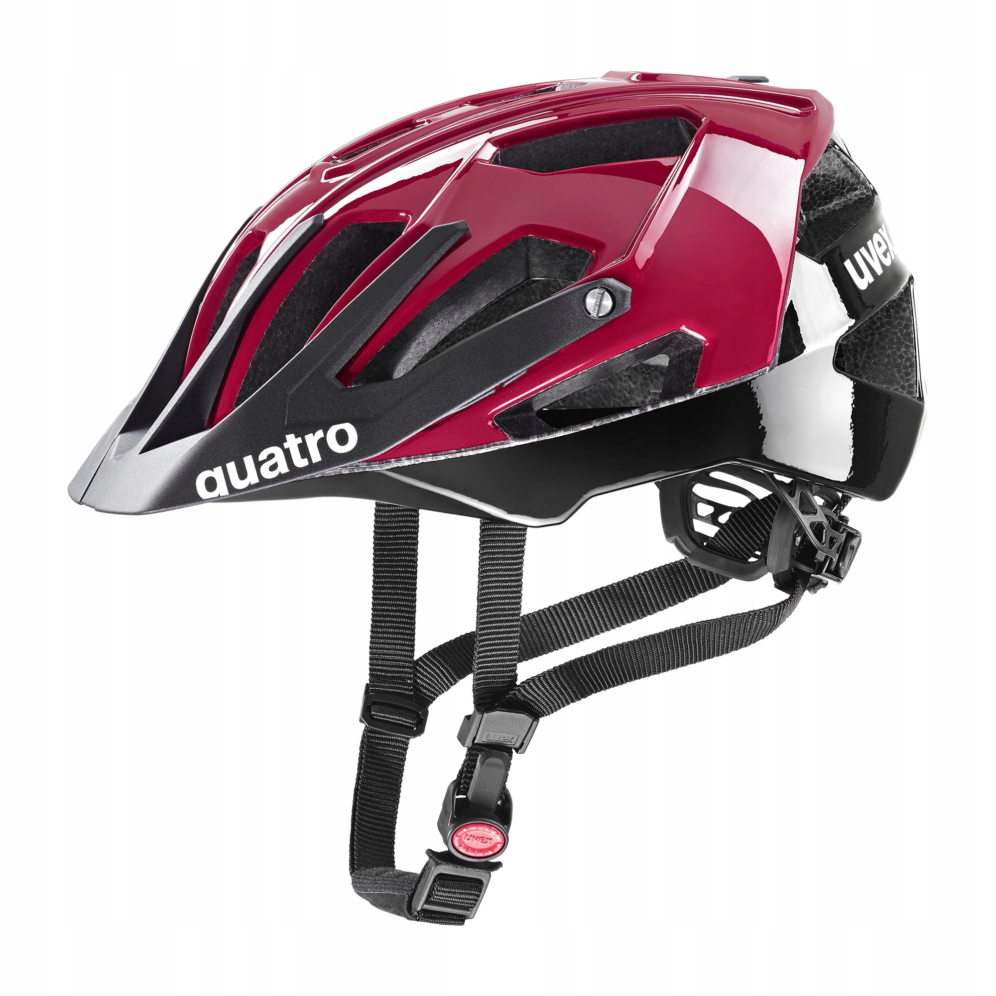 Kask rowerowy Uvex Quatro ruby r. M