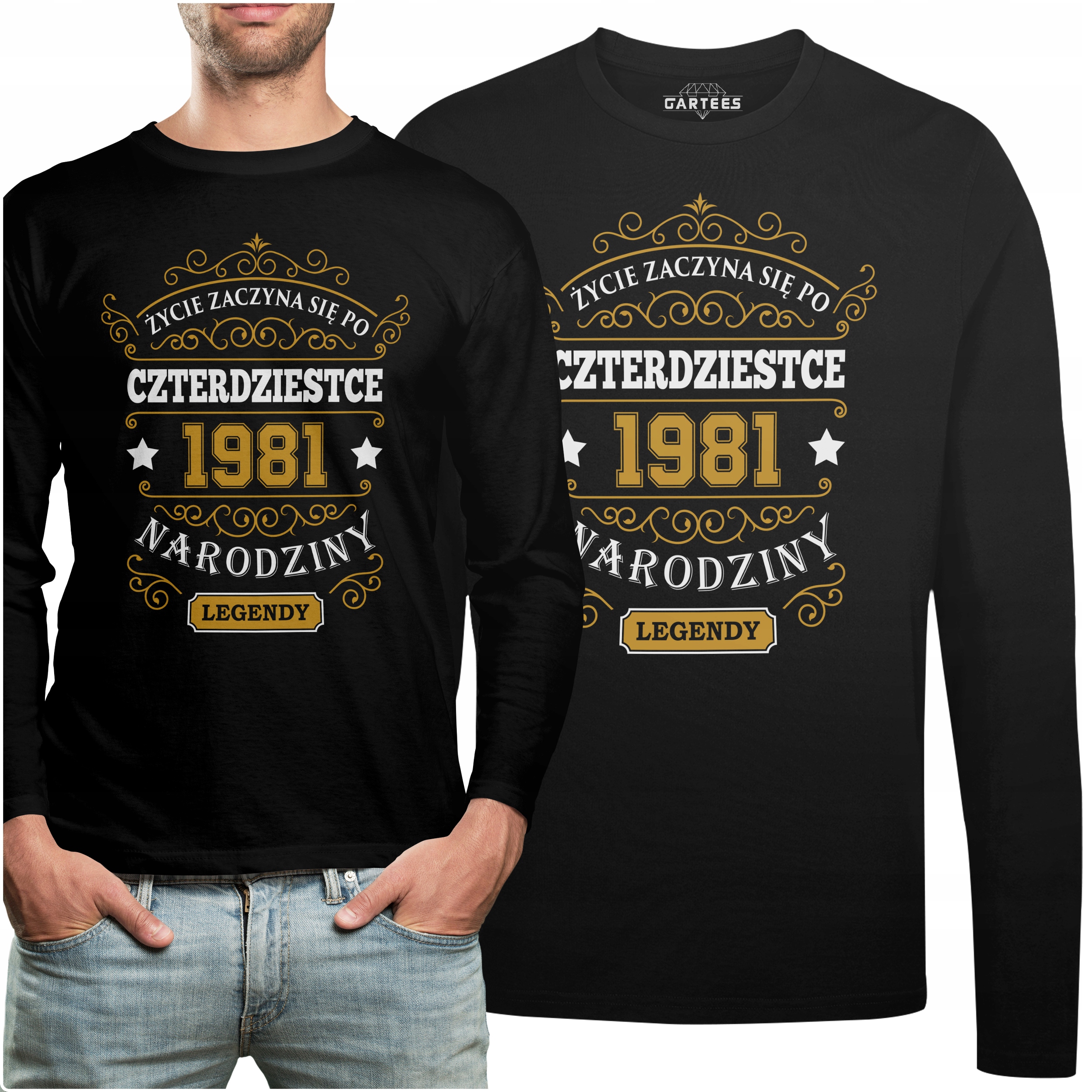 

Koszulka Long Prezent Narodziny Legendy 1981