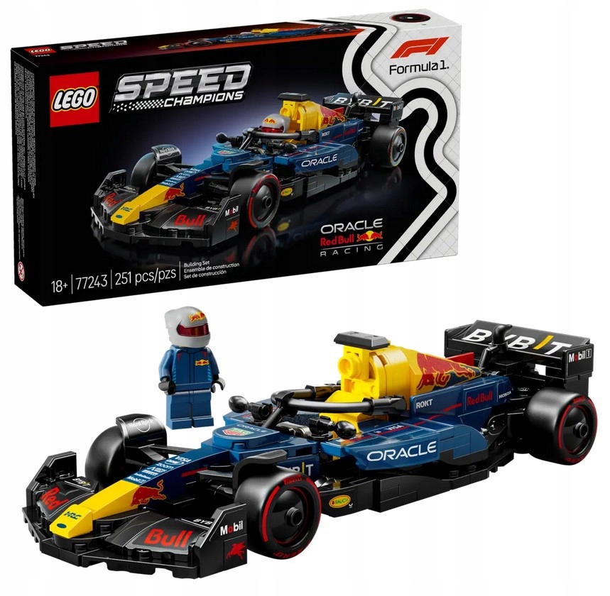 Lego Speed Champions 77243 Formule Oracle Red Bull Racing RB20 Racer