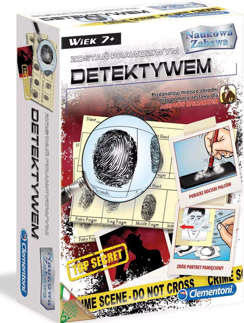 

Zostań Prawdziwym Detektywem Naukowa zabawa