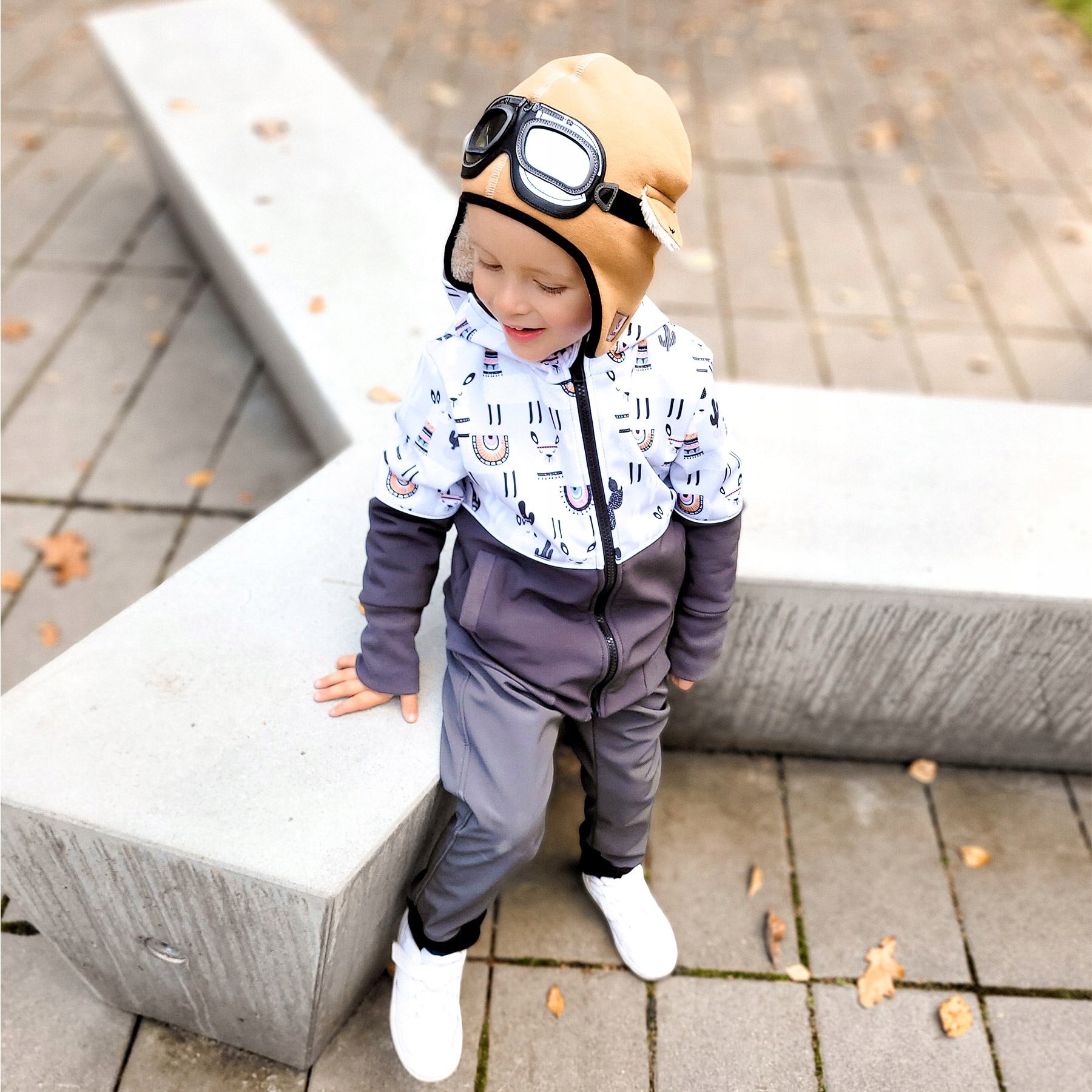 TuSzyte | Spodnie softshell ciemnoszare,PL R.140 Długość długie