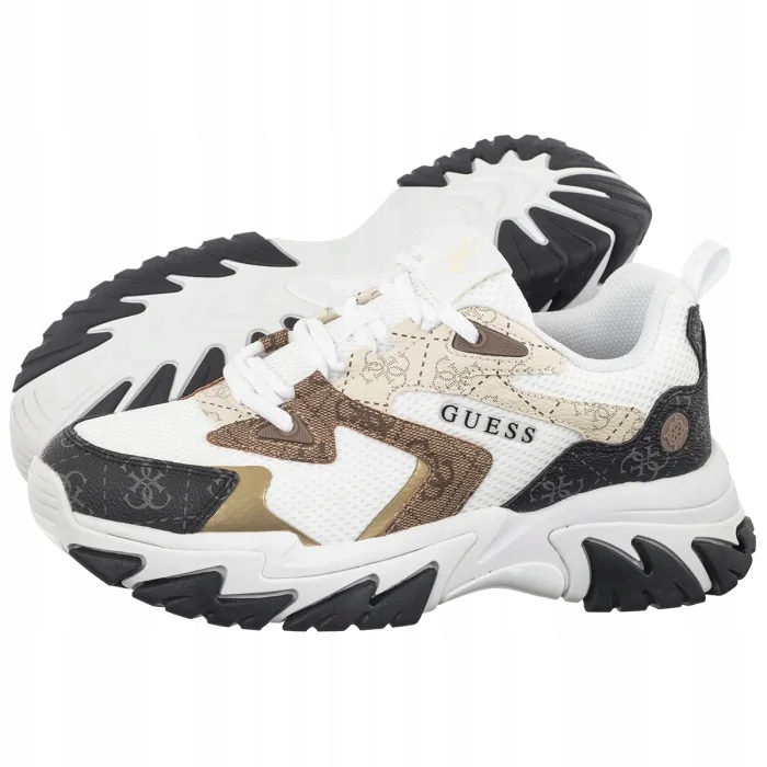 Dámské sportovní tenisky Guess Notiss Flpnts White Bílé