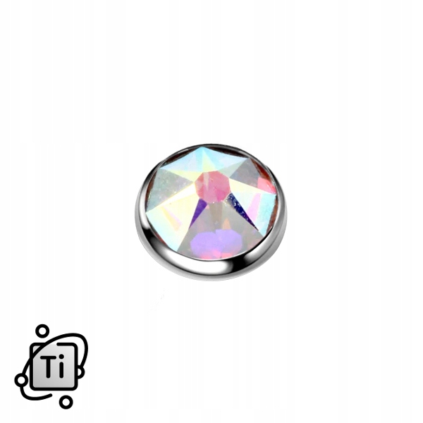 

Top Do Dermala srebrny G23 cyrkonia Ab 1,6/3mm