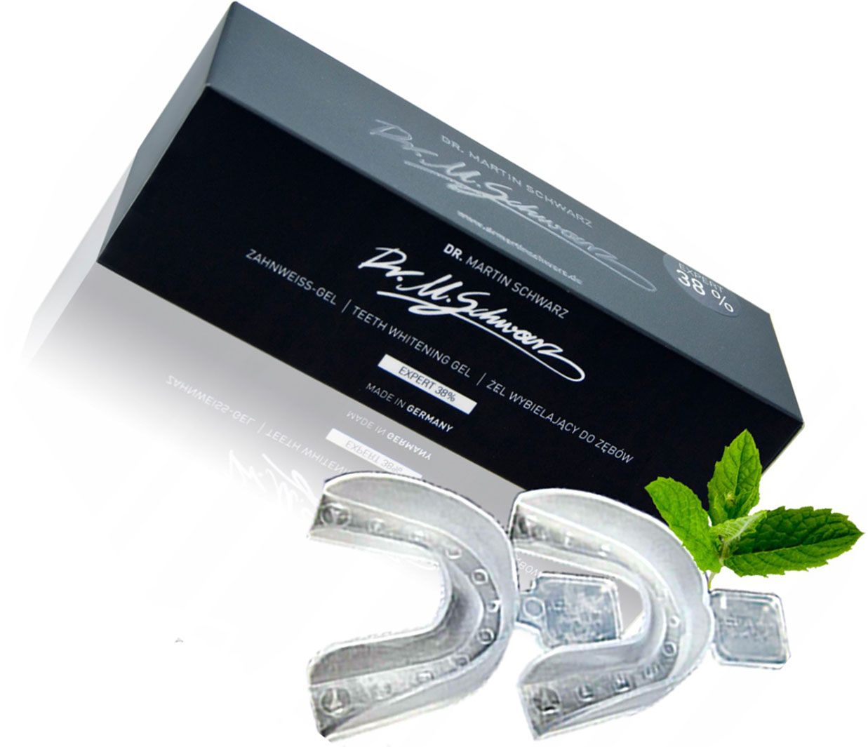 Żel Do Wybielania Zębów Dr.SCHWARZ_38% 2NAKŁADKI