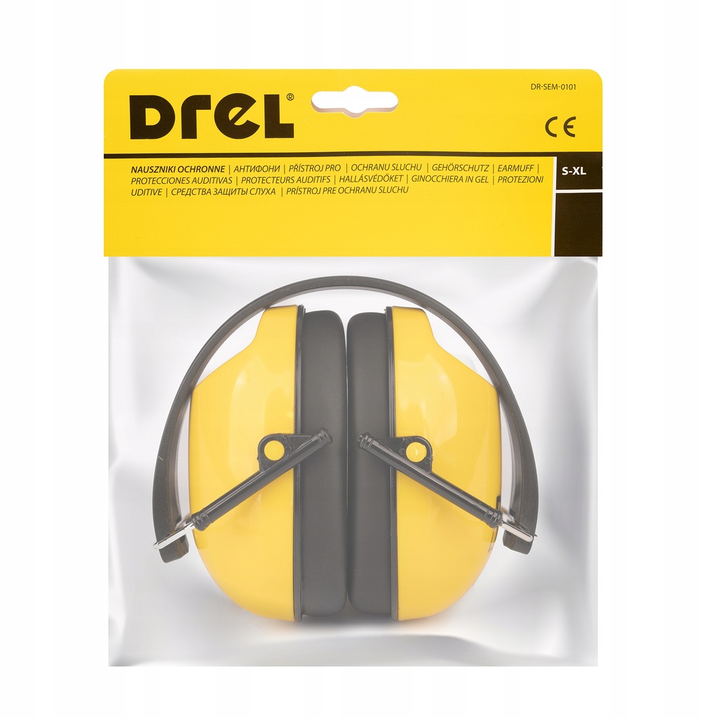 SŁUCHAWKI NAUSZNIKI OCHRONNE OCHRANNIKI SŁUCHU PRZECIWHAŁASOWE WYGŁUSZAJĄCE Model DR-SEM-0101