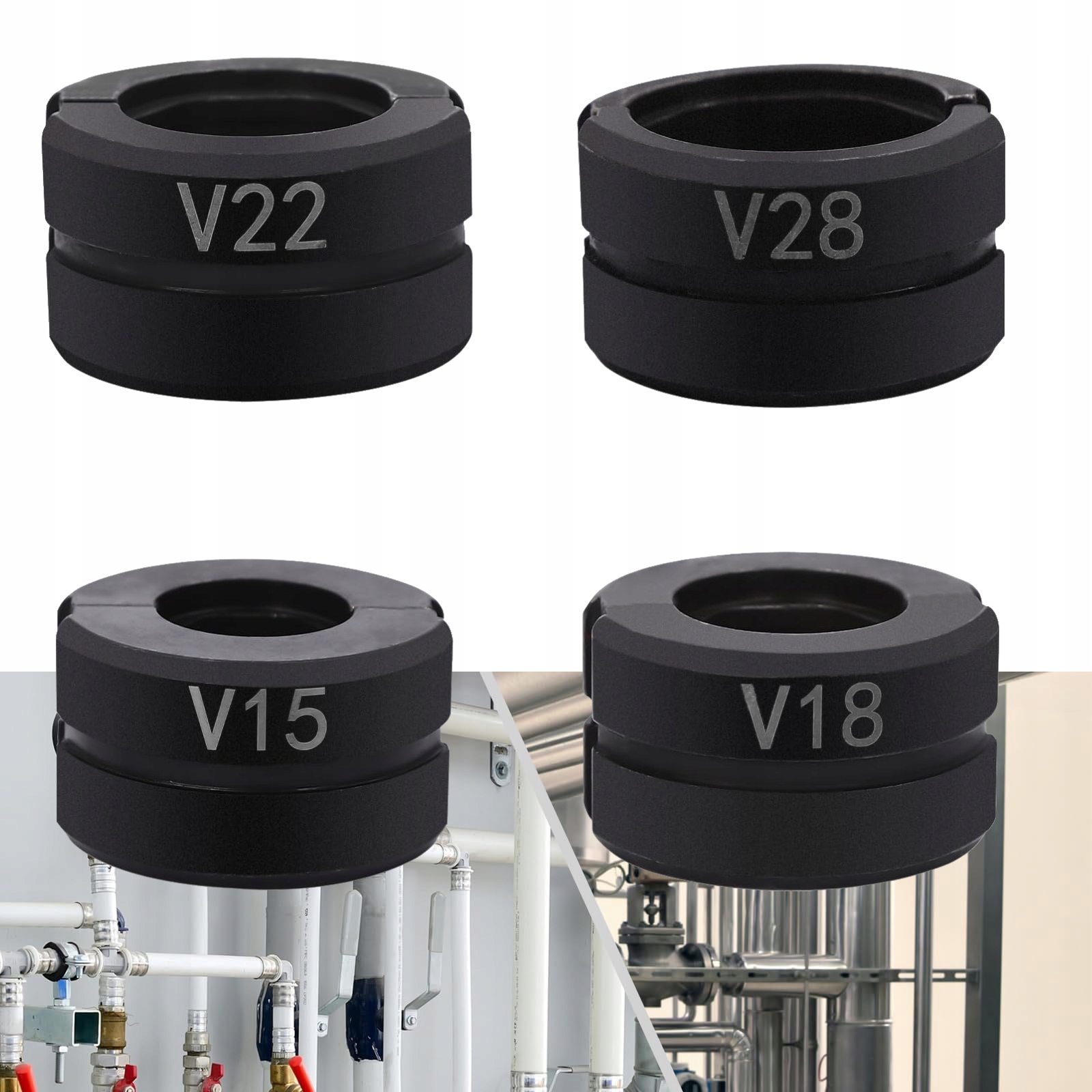 Matrice Kameny Pro Svorkovnici trubek 15 18 22 28 sada matric Typ V