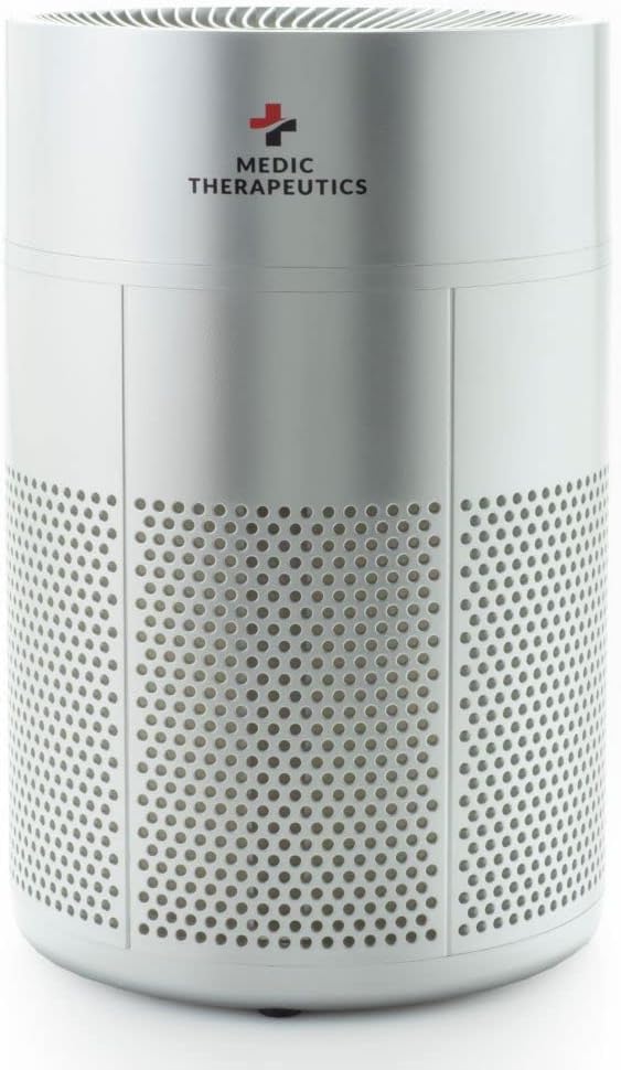 Oczyszczacz Powietrza Z Lampą Uv Medic Therapeutics Srebrny Hepa H13 Q