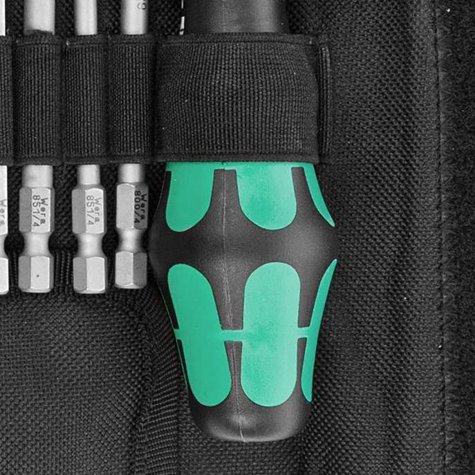 Wera Kraftform Kompakt 60 Ra Zestaw Bitów, Wielokolorowy, 17 Elementów Liczba elementów w zestawie 17 szt.