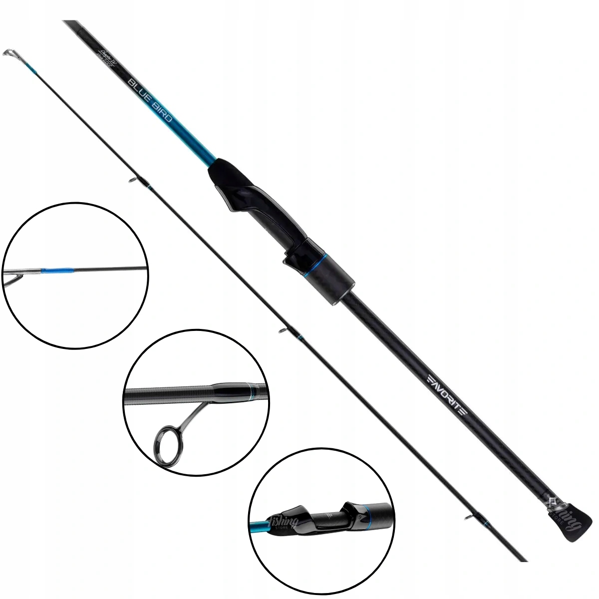 Wędka Favorite Blue Bird BB2-792L-T 236cm 2-10g Gratis!!!