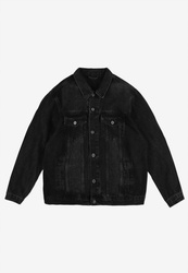 Bunda Prosto Denim Jacket Civil Black
